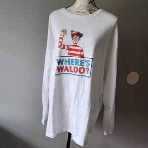 EUC, Men's, "Where's Waldo", Long Sleeved Shirt